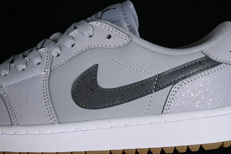 All categories Air Jordan Jordan series basketball shoes Air Jordan 1 Low G version pure original Air Jordan 1 Low Golf AJ1 Joe 1 new golf version raw rubber gray DD9315-006